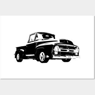 1956 Ford F100 Posters and Art